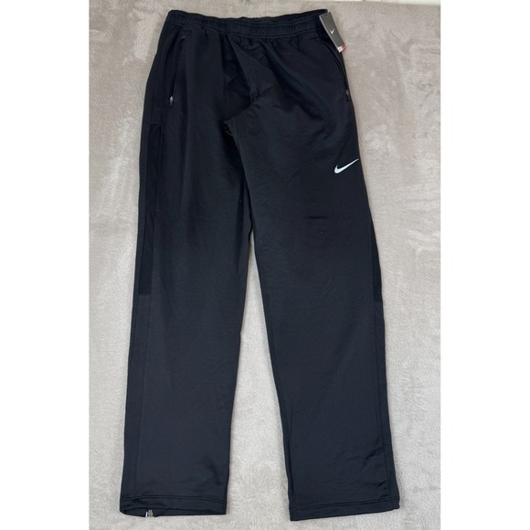 NWT Y2K Nike Dri-Fit Element Thermal Running Track Pants Mens XL Black MSRP $75 - Picture 1 of 12